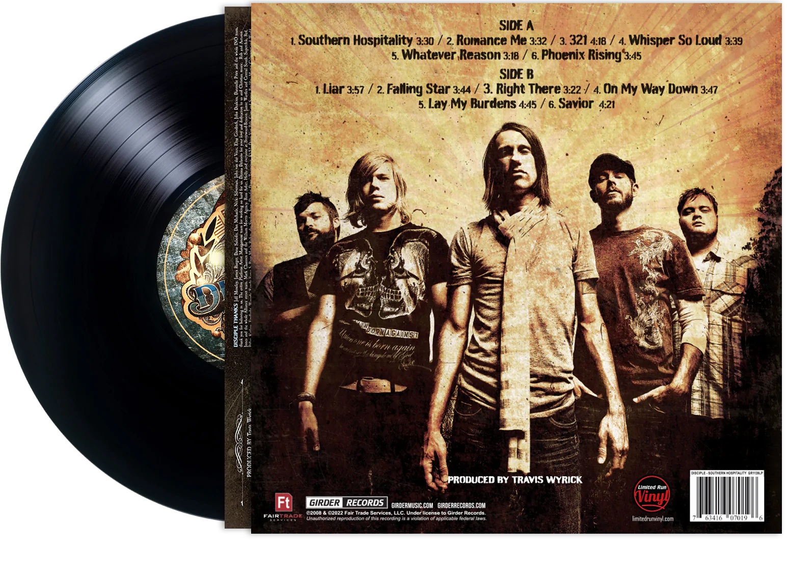 Vinyl-Southern Hospitality *LIMITED EDITION*