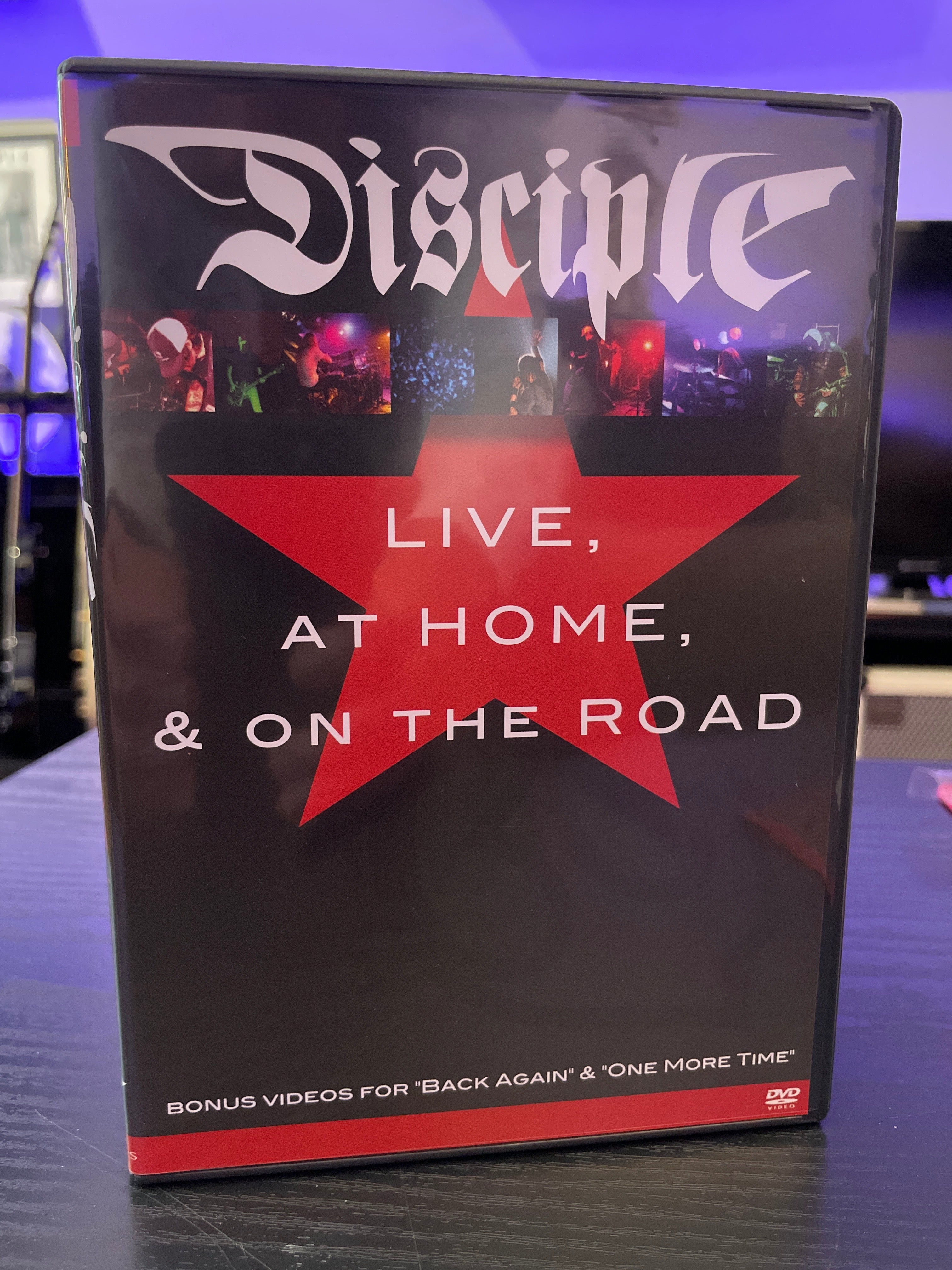 DVD-Live, At Home & On The Road