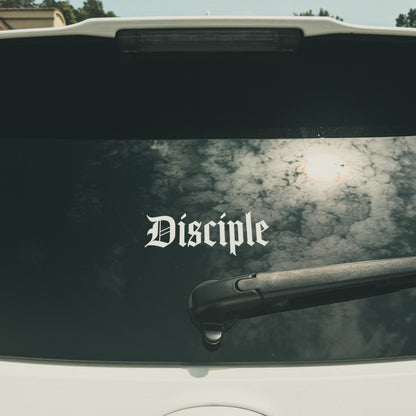 "Disciple" Transfer Sticker