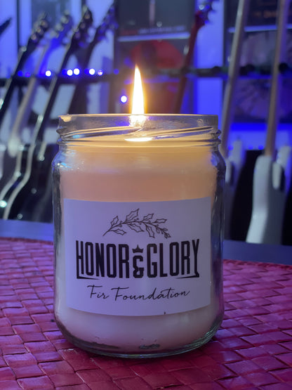 Honor & Glory Christmas Candle