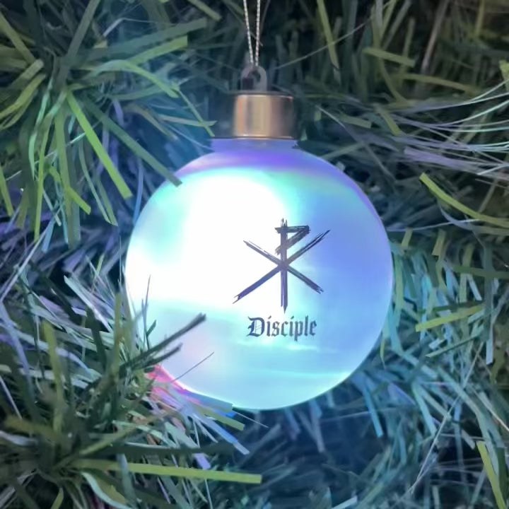 Light-Up Shatter Resistant Ornament