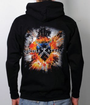 Attack Cover Zip Hoodie